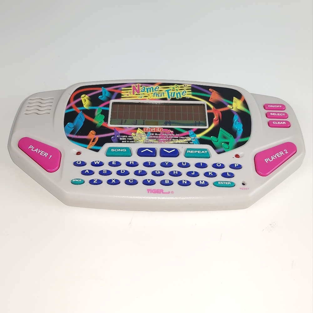 Name that Tune Handheld Game 90's VTG Vintage Retro Tiger Electronics Technology